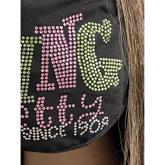 Alpha Kappa Alpha Living Pretty Since 1908 Rhinestone Bling Face Mask Pink - Picture 8 of 11